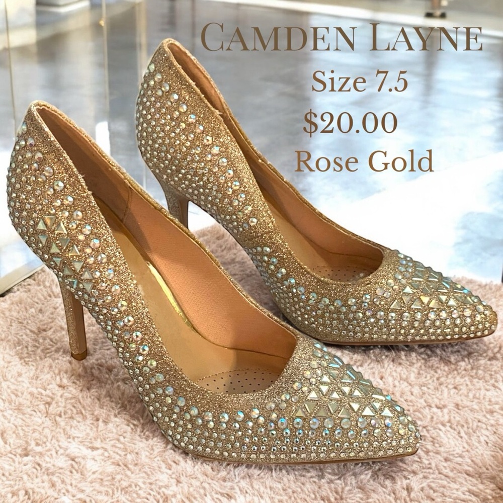 Camden Layne Rose Gold Women's Heels